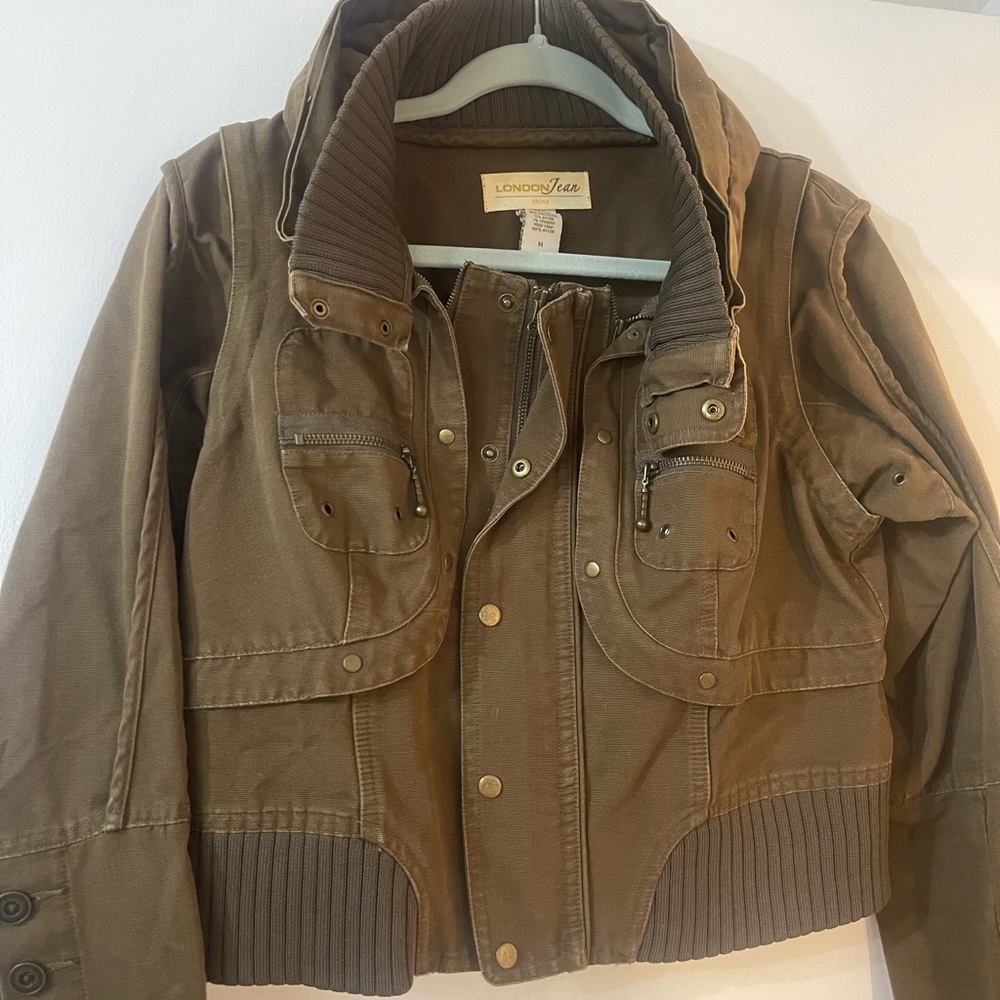 London Jean Chino Jacket size Medium